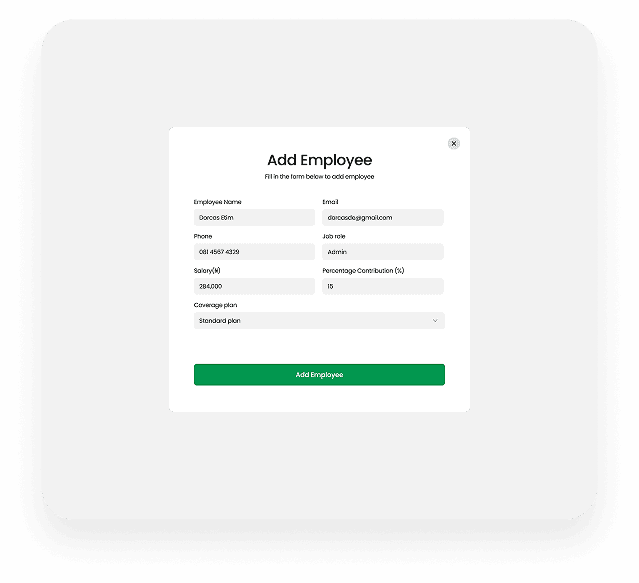 Add Employee Form